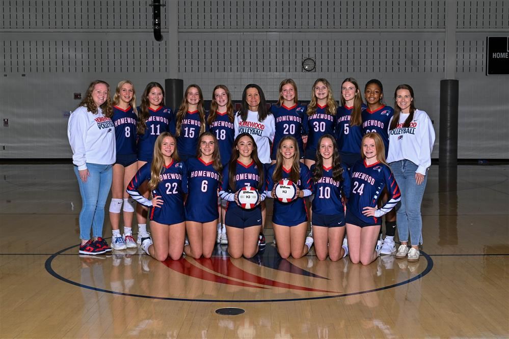 Picture of 2024 8th-grade Volleyball Team